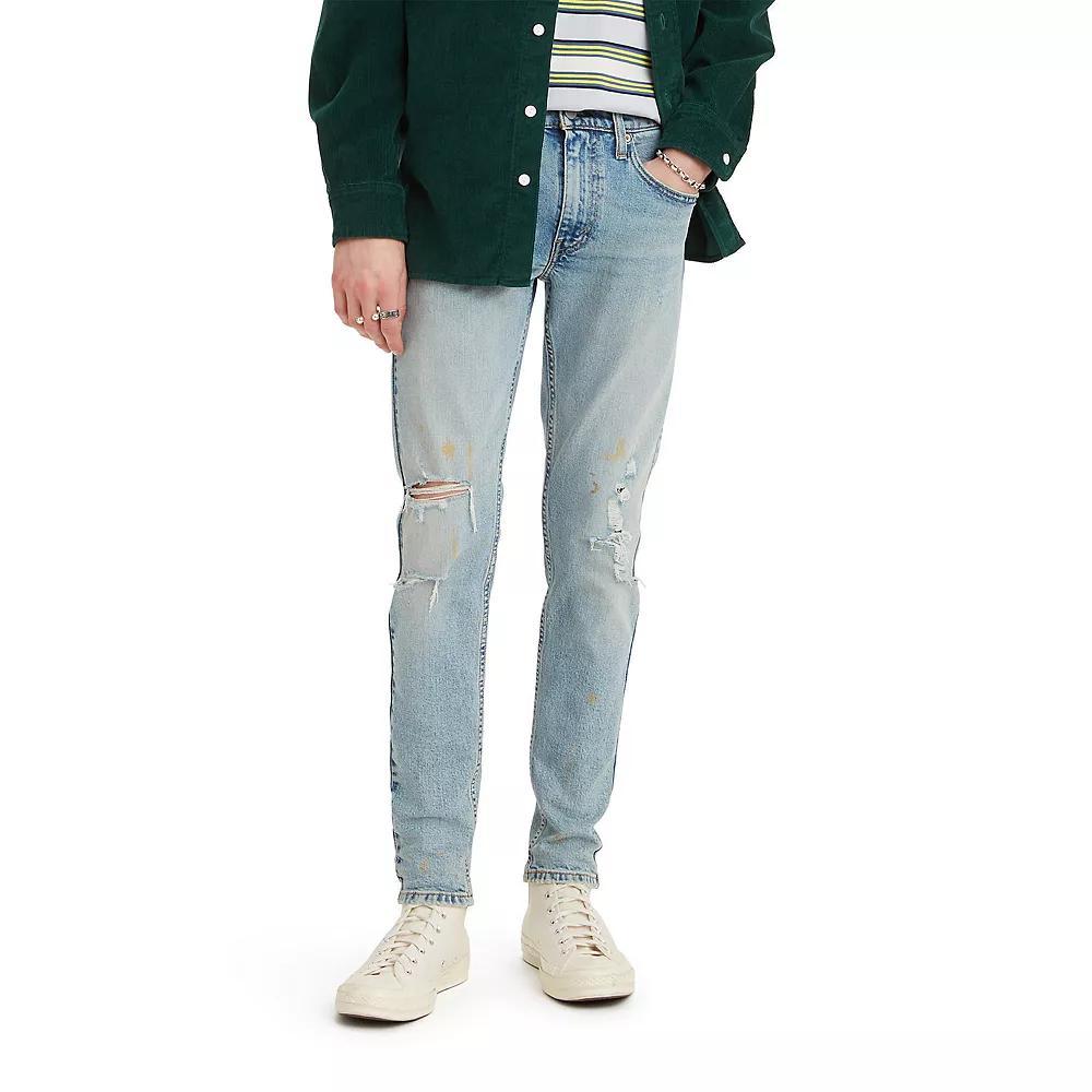 Men's Levi's® Skinny Taper Jeans, Size: 29X30, Light Blue Worn In Product Image