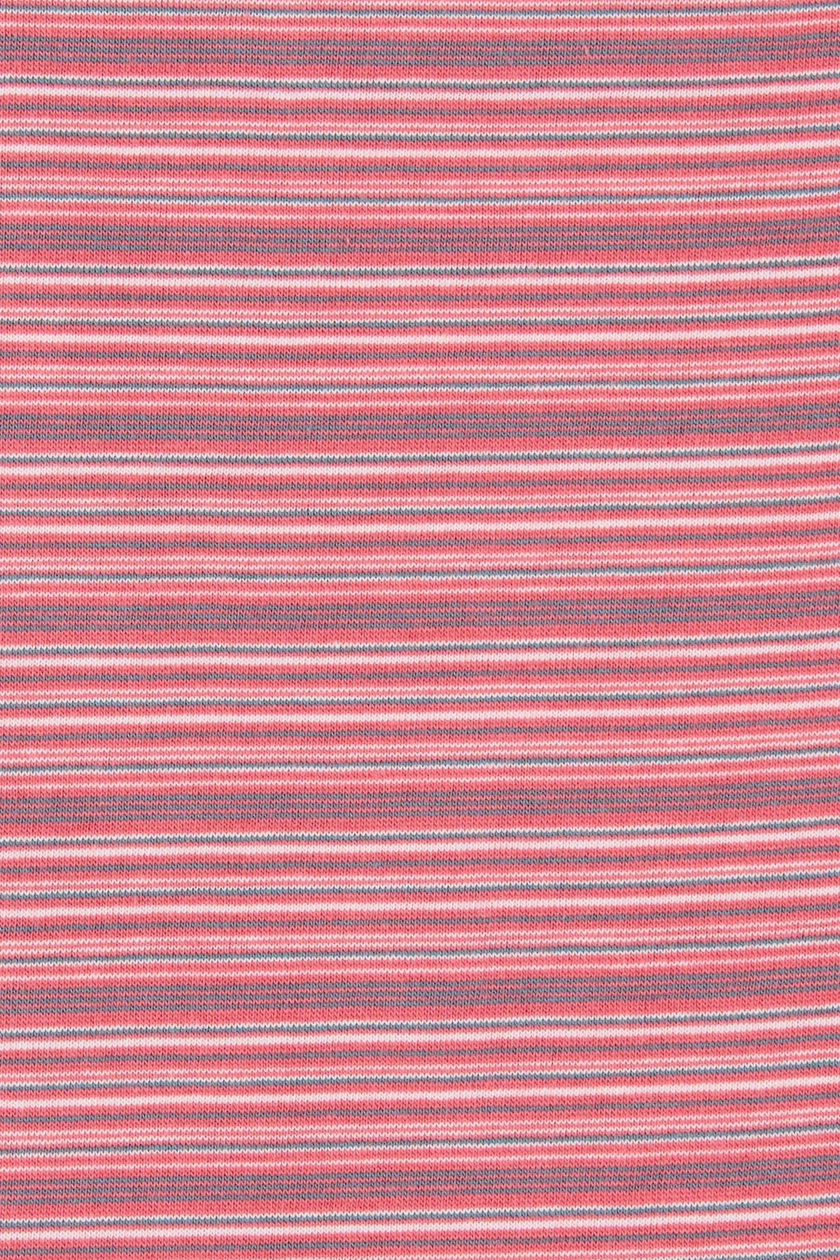 Maceio Midi Skirt Vermillion Stripe - Final Sale Product Image