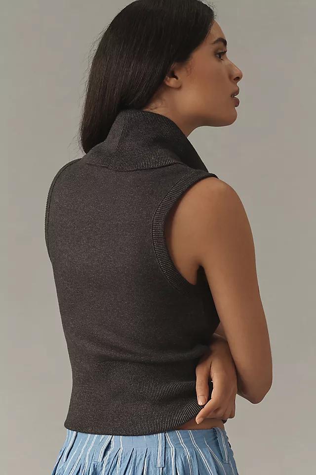 Pilcro Ultra High-Neck Sweater Tank Product Image