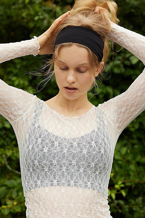 Soft & Stretchy Wide Knit Headband Set Womens at Urban Outfitters Product Image