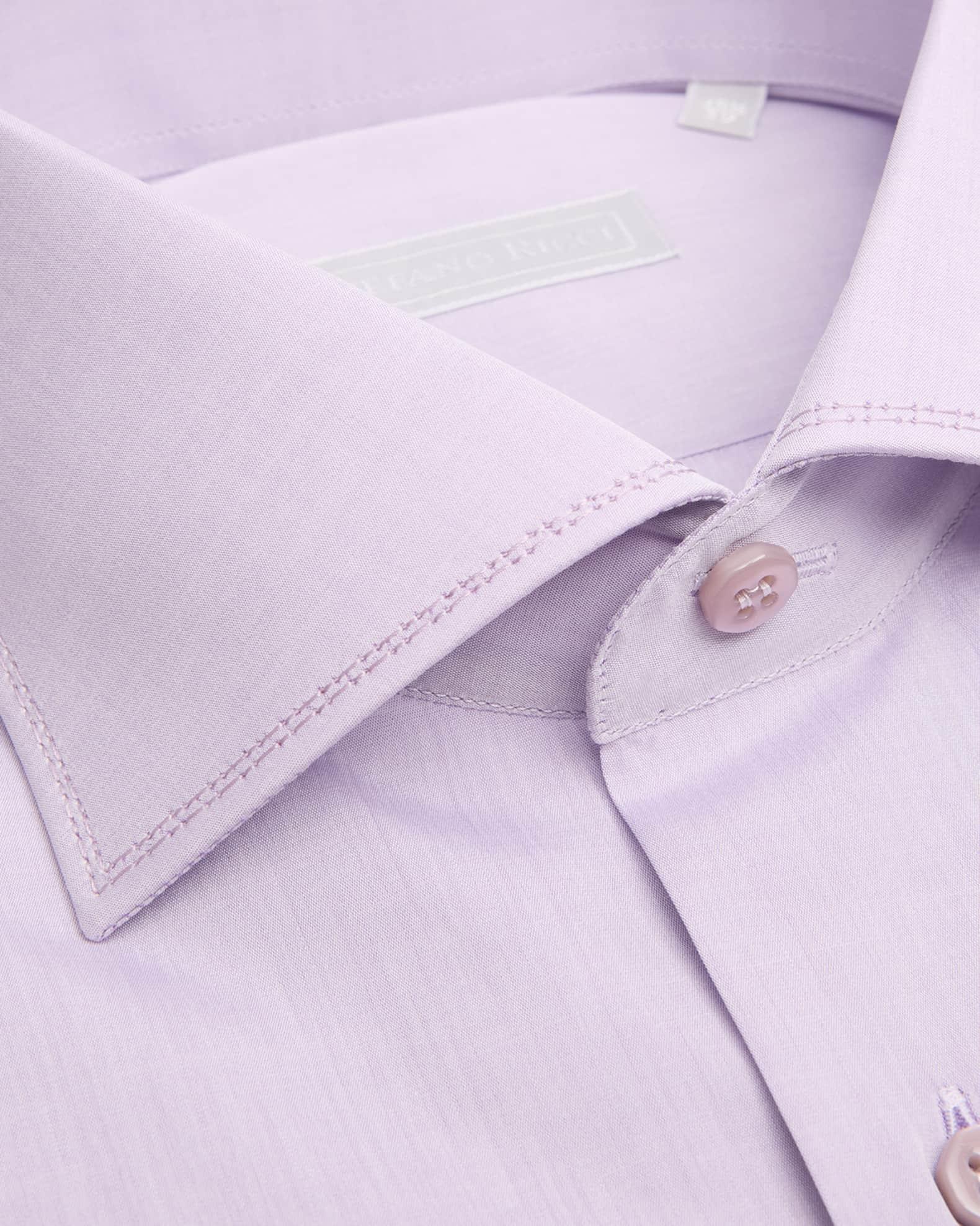Men's Solid Cotton Dress Shirt  Product Image