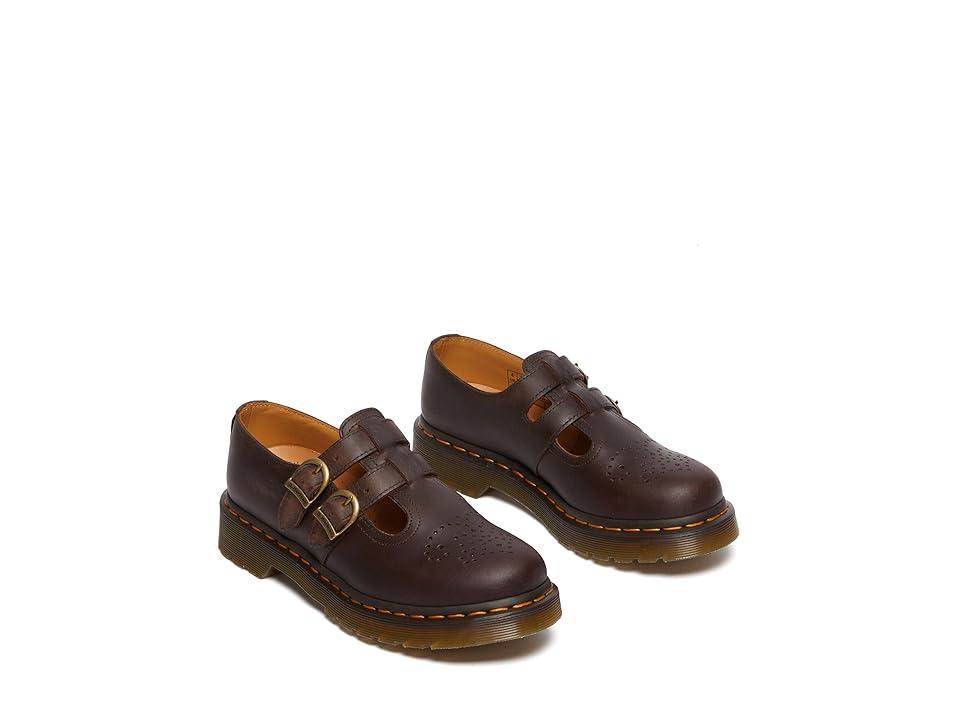 Dr. Martens Womens 8065 Mary Jane Crazy Horse Leather Shoes Product Image