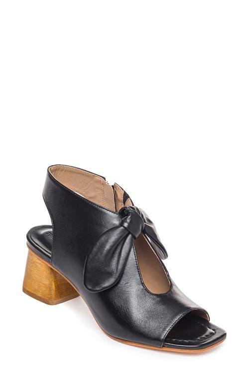 Lizzie Suede Knot Zip Sandals Product Image