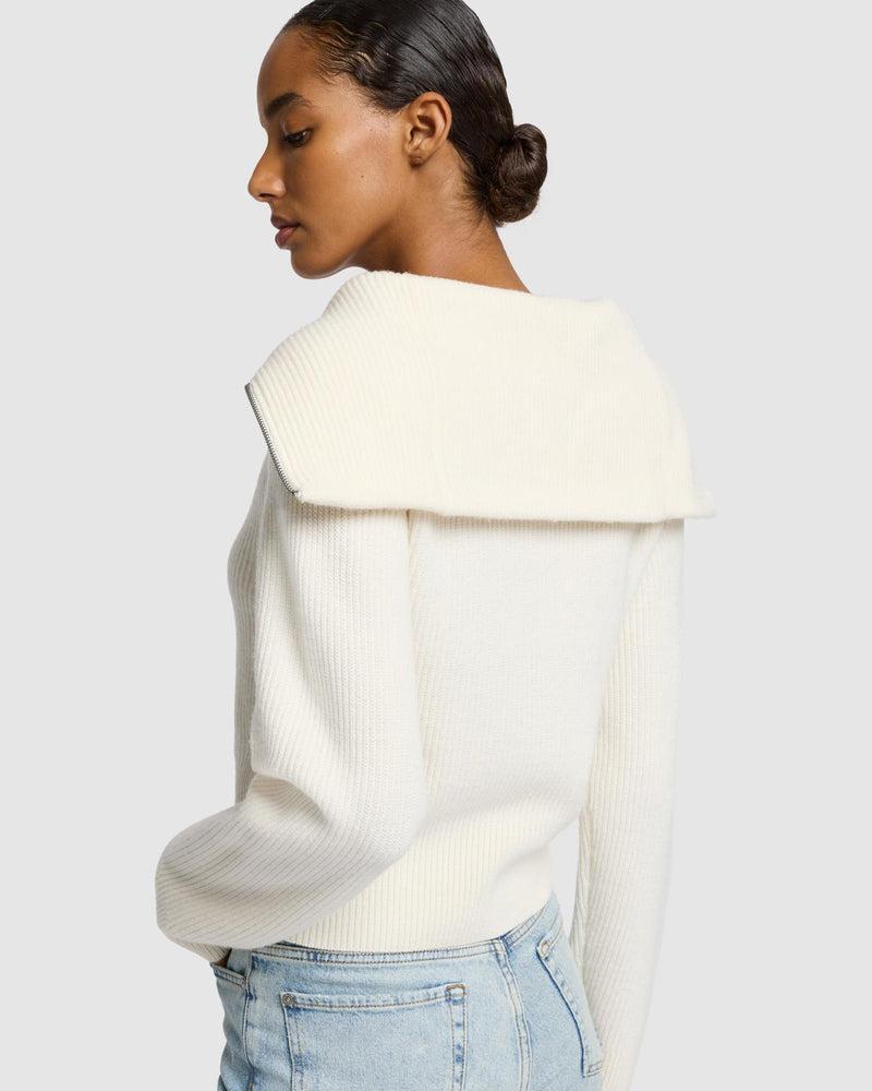 Merino Half Zip Sweater Product Image