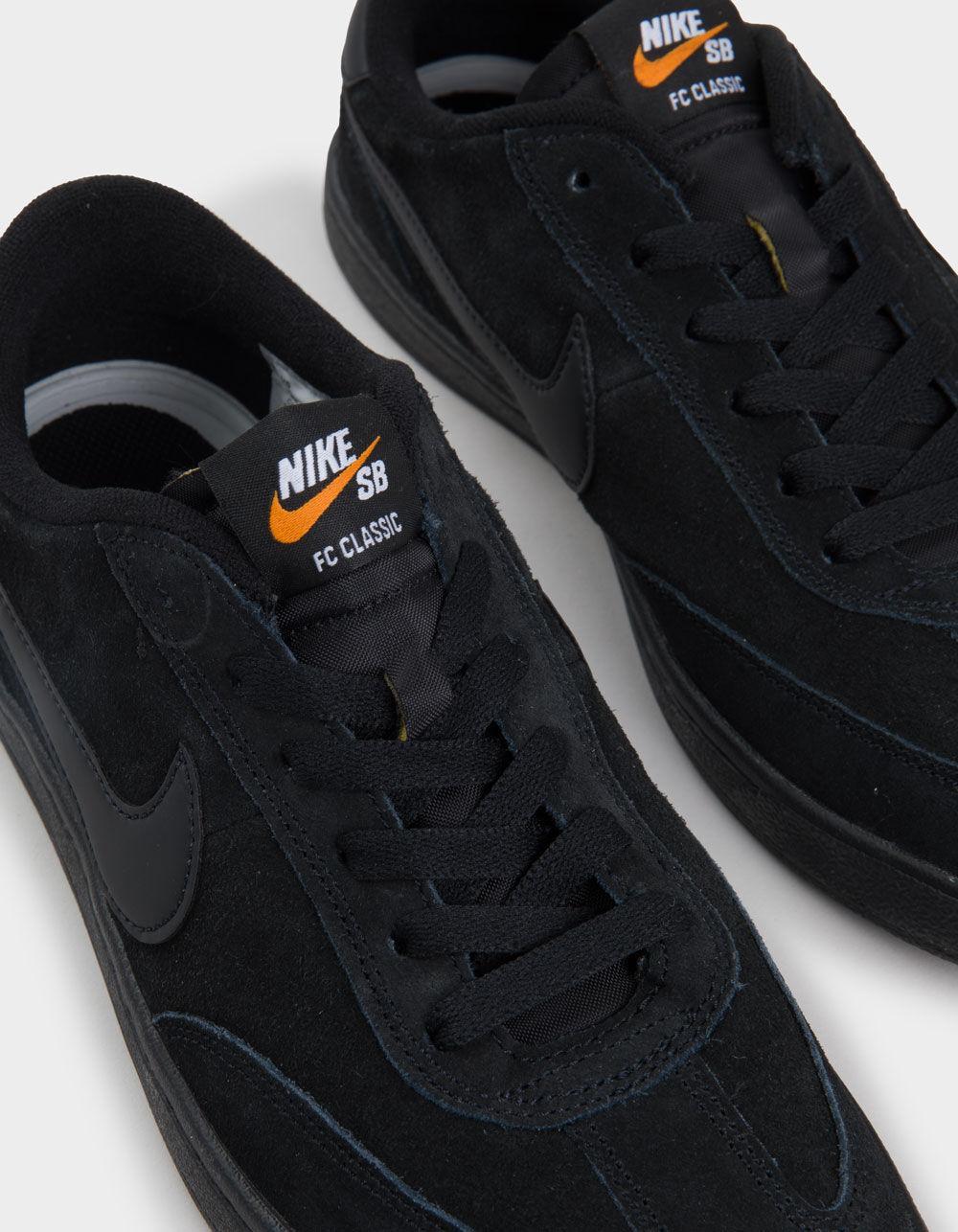 NIKE SB FC Classic Mens Skate Shoes - BLK/BLK Product Image