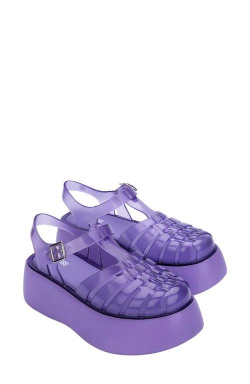 Melissa Possession Plato Jelly Platform Sandal Womens at Urban Outfitters Product Image