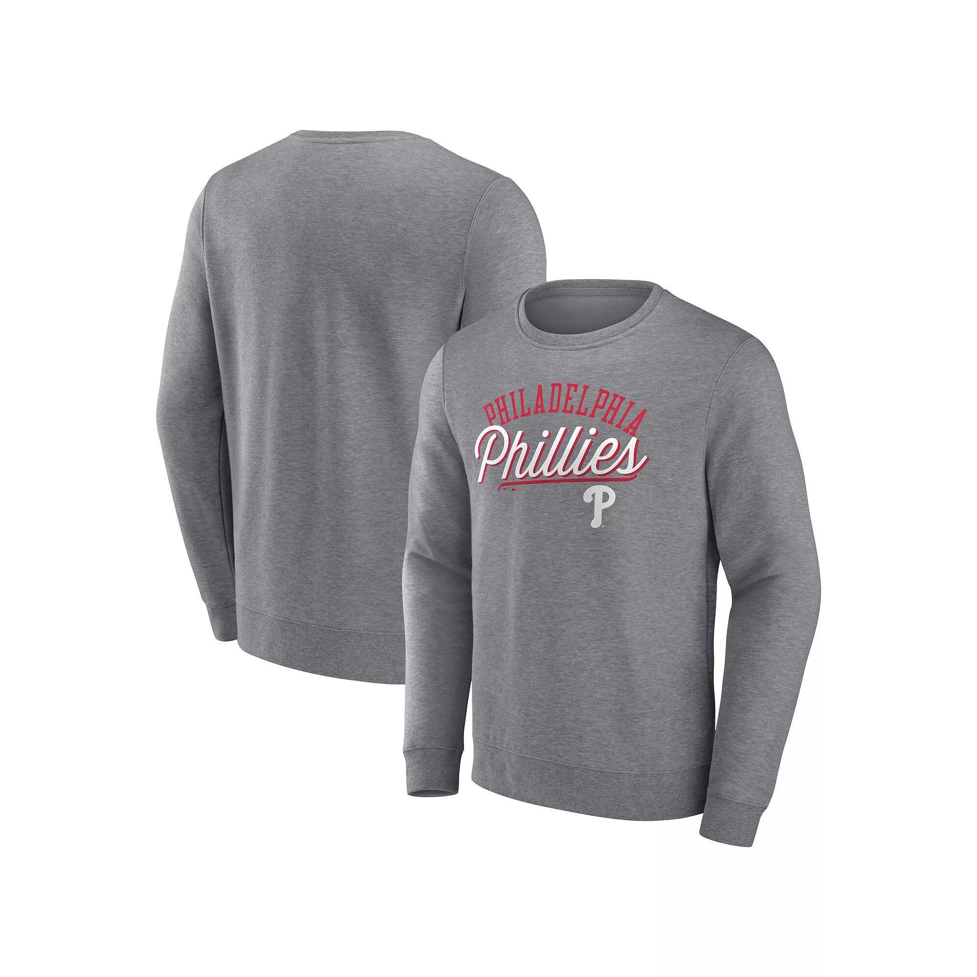 Men's Fanatics Branded Heather Charcoal Seattle Kraken Fierce Competitor Pullover Sweatshirt, Size: 5XL, Krk Charco Product Image