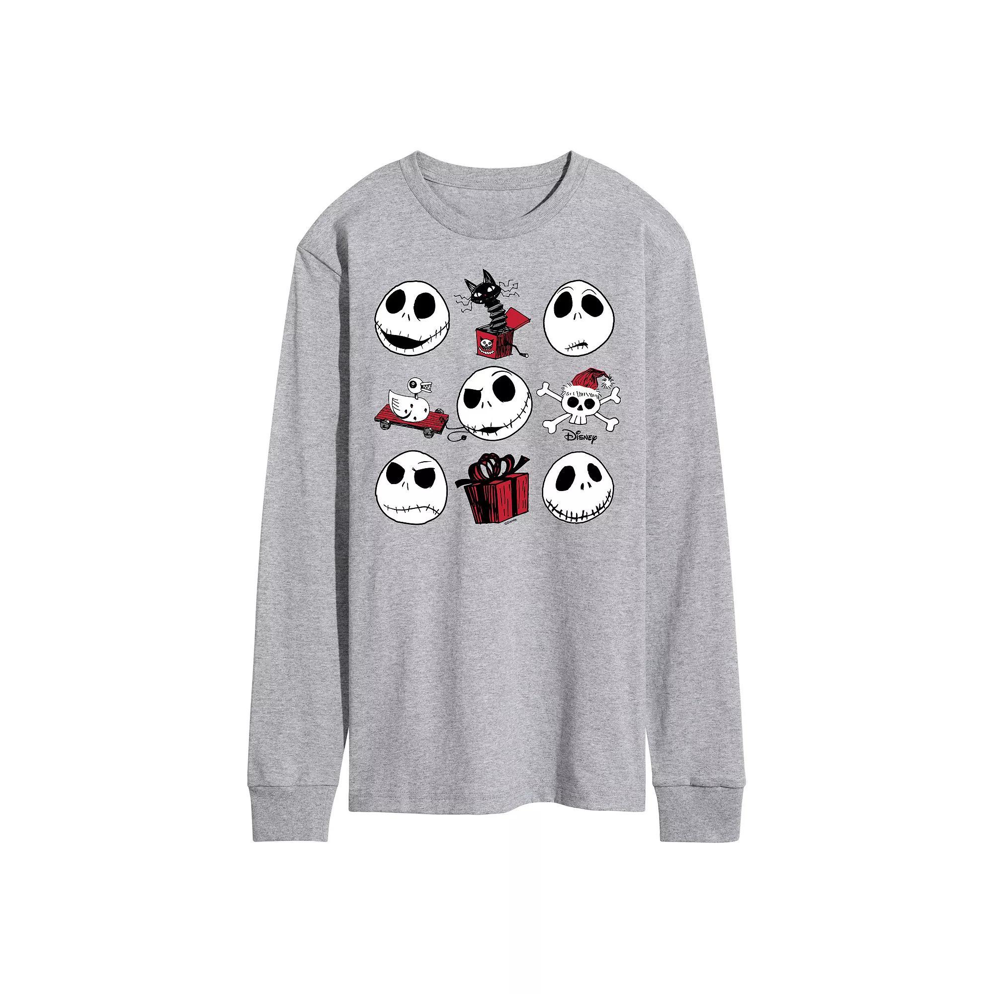 Disneys The Nightmare Before Christmas Jack Grid Tee, Mens Product Image