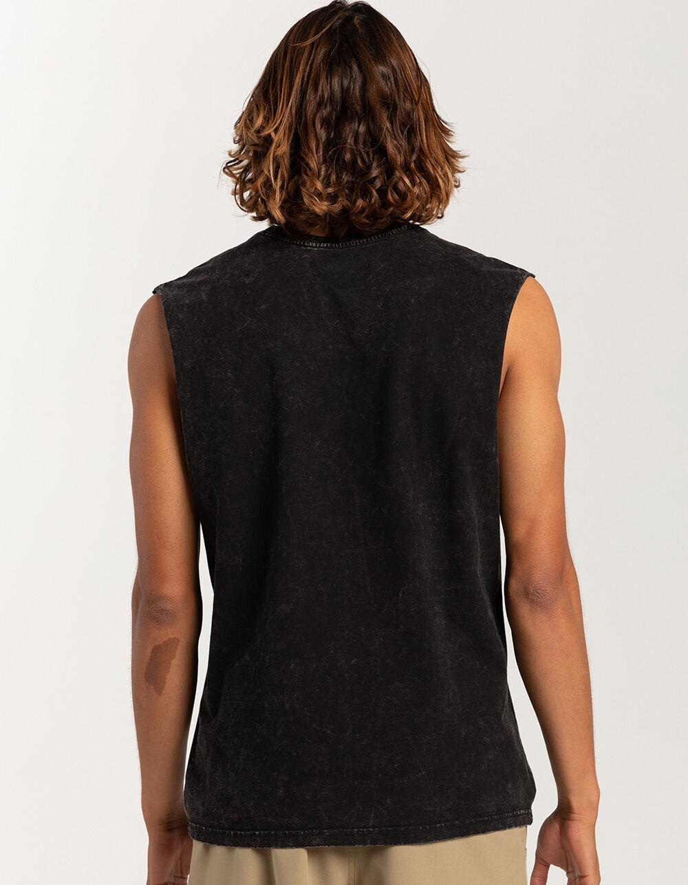 RSQ Mens Acid Wash Muscle Tee Product Image
