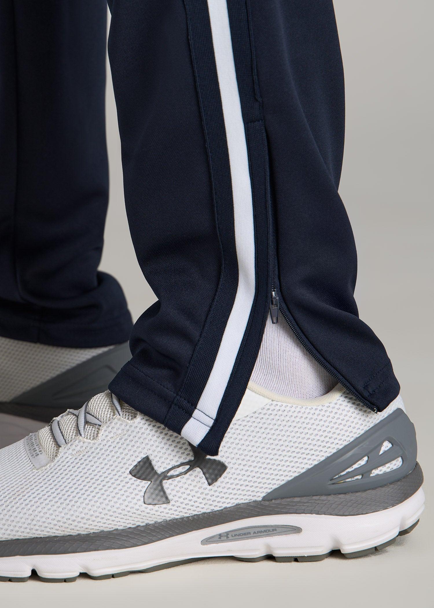 Athletic Stripe Pants for Tall Men in Navy Product Image