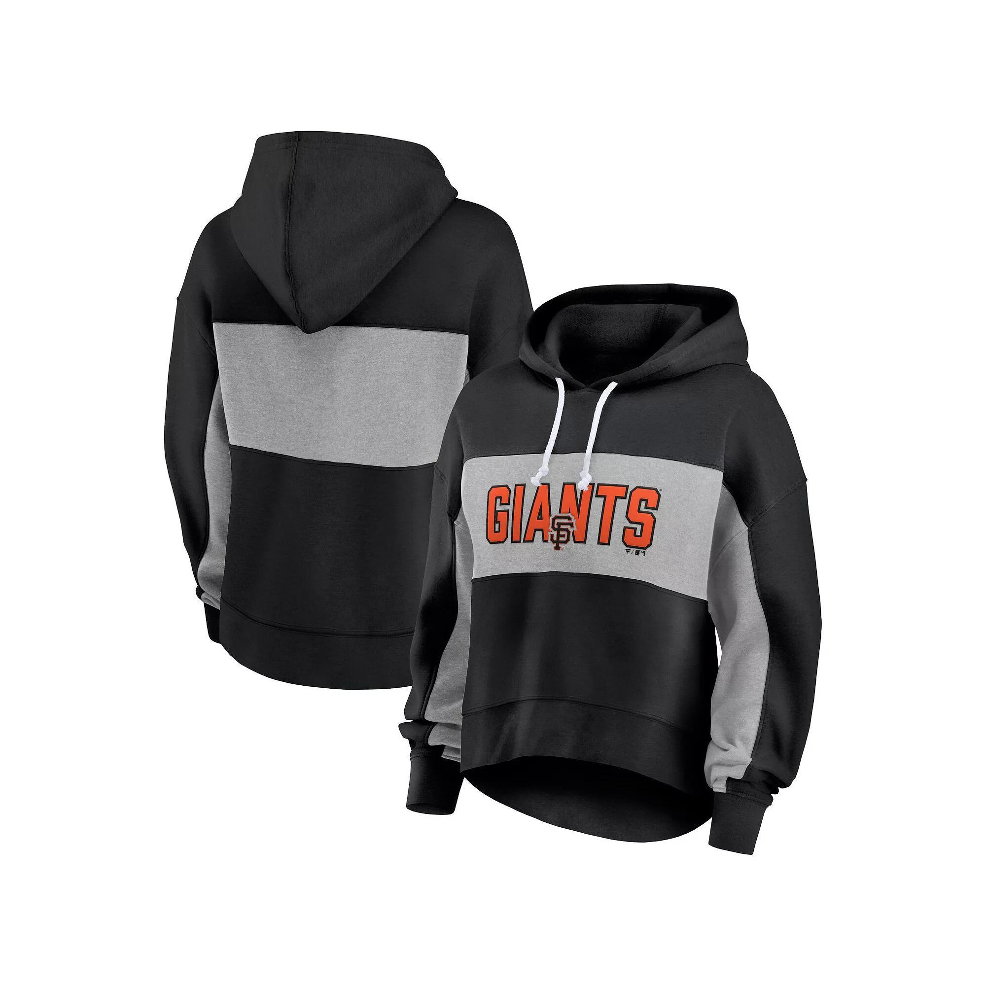 Women's Fanatics Branded  Navy New England Patriots Filled Stat Sheet Pullover Hoodie, Size: XL, Blue Product Image