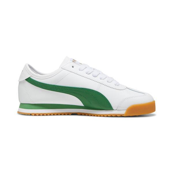 PUMA Easy Rider Mix Mens Sneakers in White/Club Red Product Image