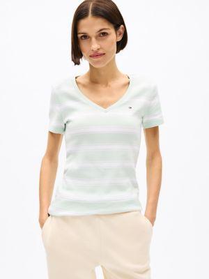 V-Neck Stripe Favorite T-Shirt Product Image
