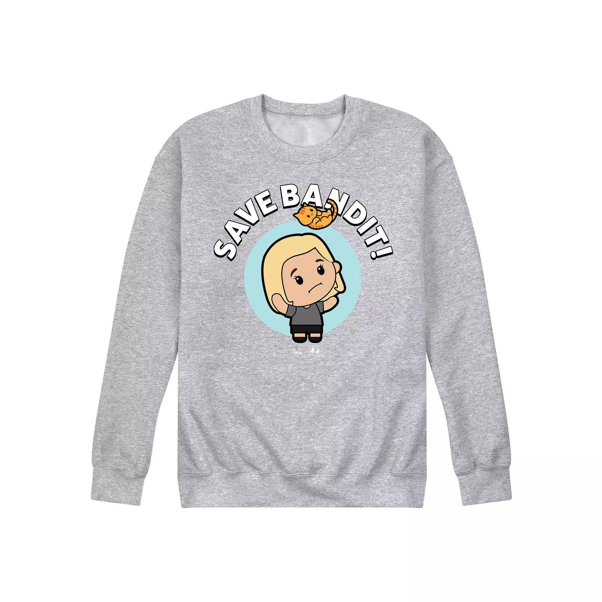 Mens The Office Save Bandit Fleece Sweatshirt Product Image