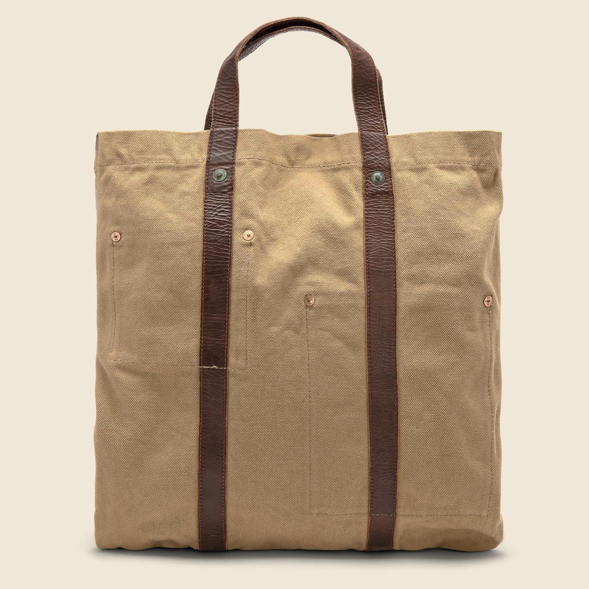 Harley Market Tote Bag - Khaki Product Image
