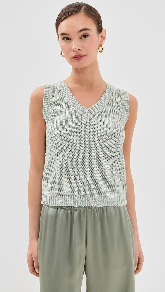 Sablyn Lili V Neck Tank Shell | Shopbop Product Image