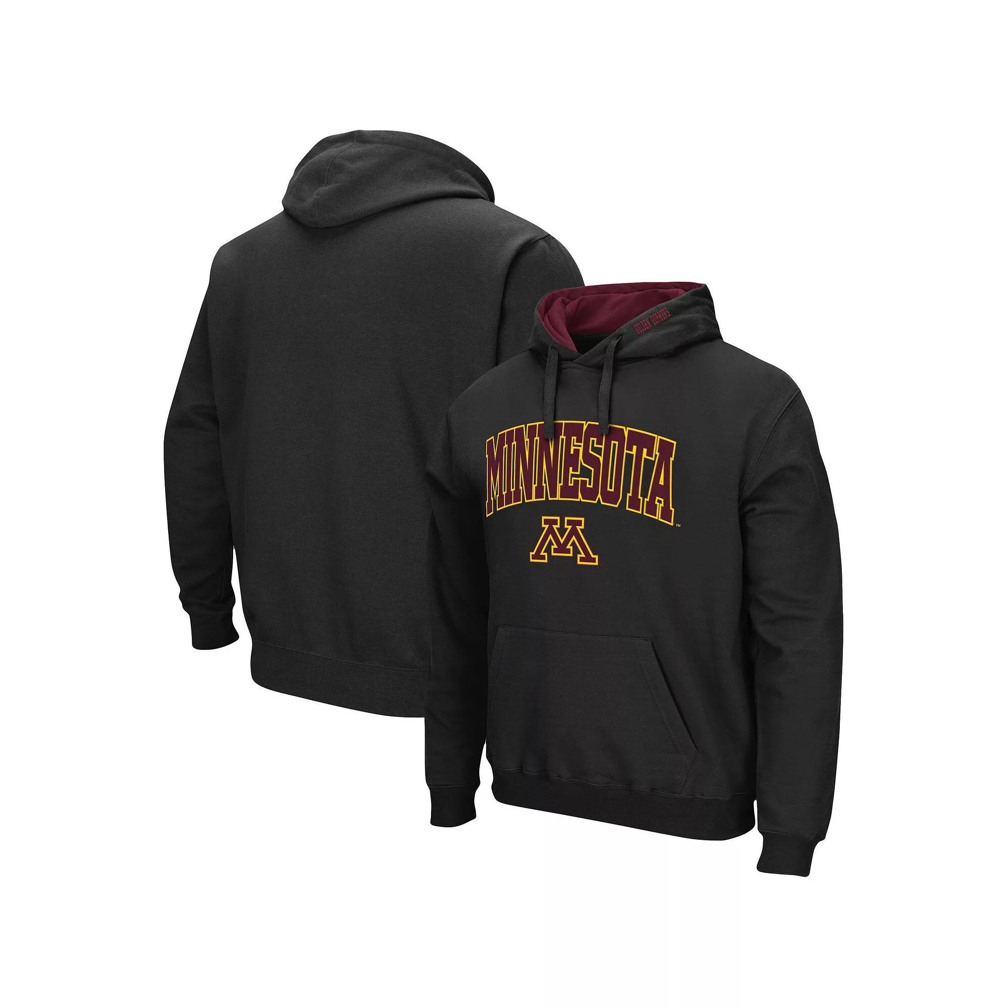 Men's Colosseum Charcoal Temple Owls Arch and Logo Pullover Hoodie, Size: Small, Tem Charco Product Image