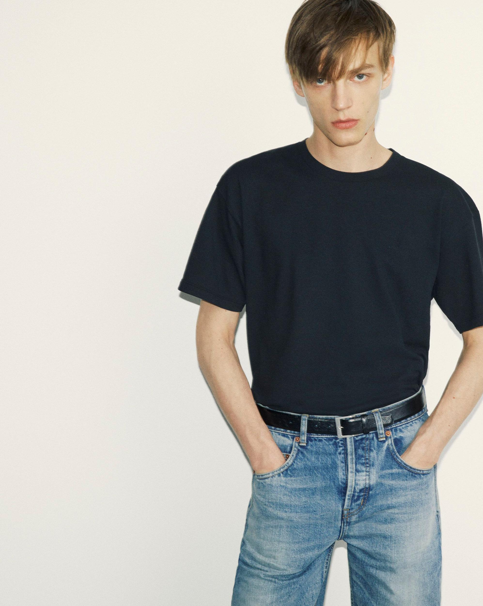 Cassandre T-Shirt in Piqué Product Image