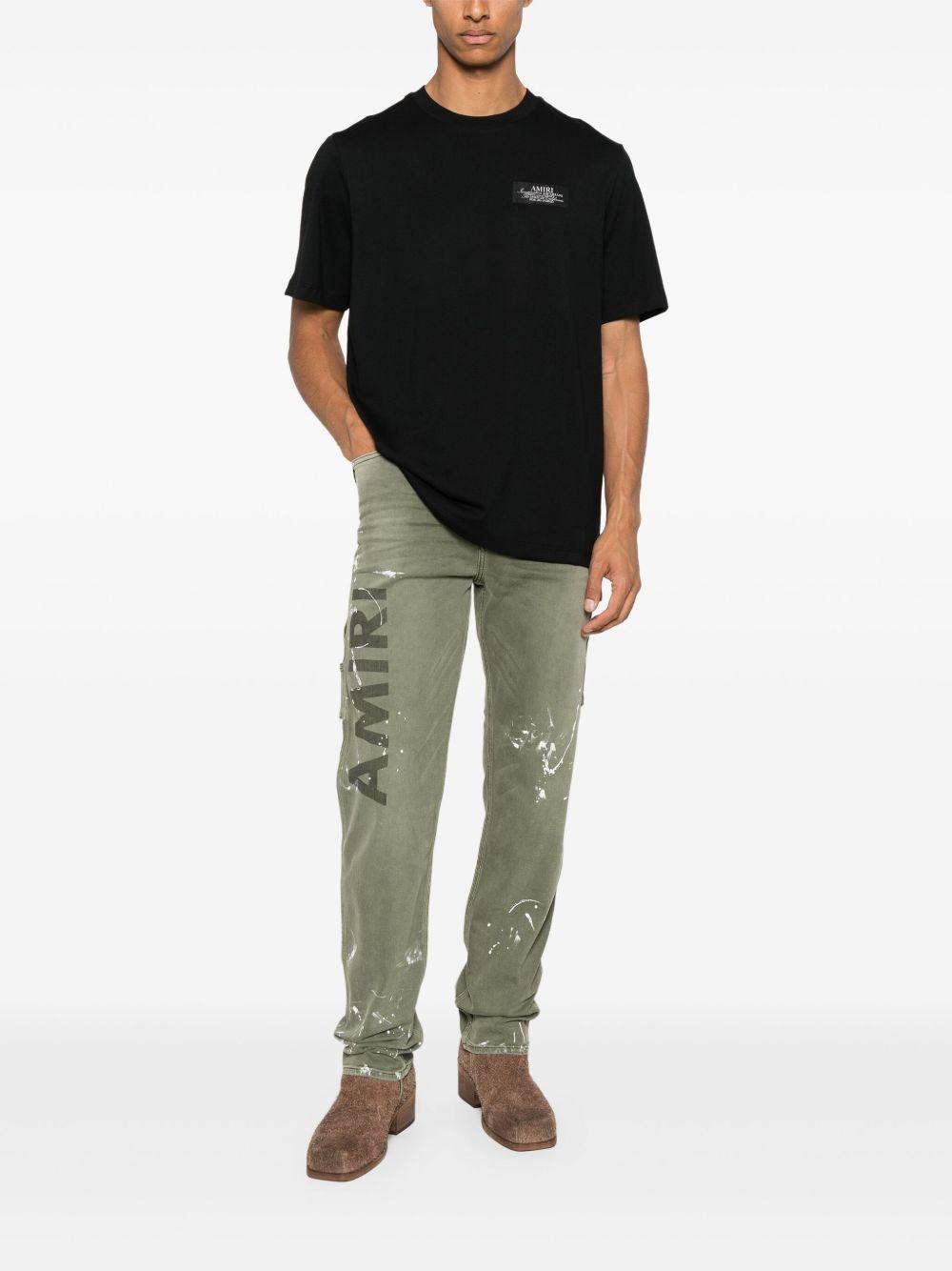 slogan-print T-shirt Product Image