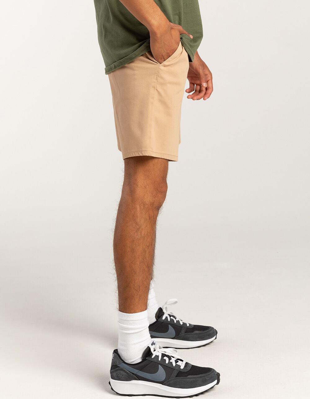 RSQ Mens Short 7" Chino Shorts - KHAKI Product Image