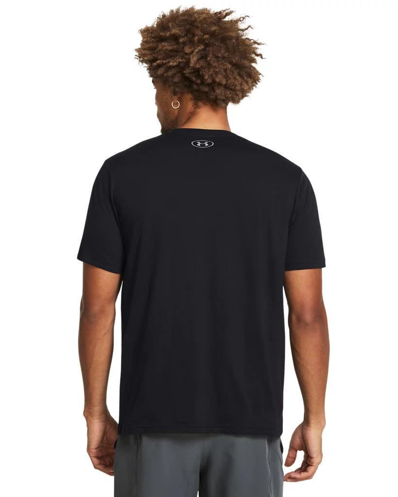 Men's UA Performance Cotton Collegiate Short Sleeve Product Image