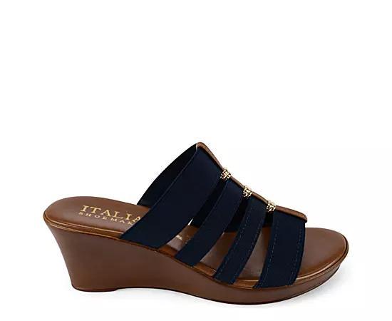 Italian Shoemakers Womens Clover Wedge Sandal Product Image