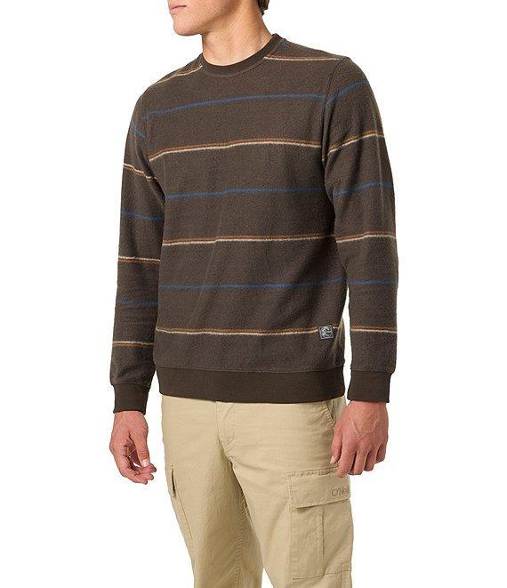 O'Neill OG Nash Long Sleeve Striped French Terry Pullover Product Image