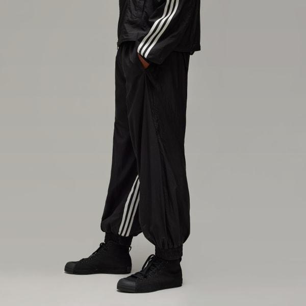 adidas Y-3 3-Stripes Nylon Shell Pants Black S Mens Product Image