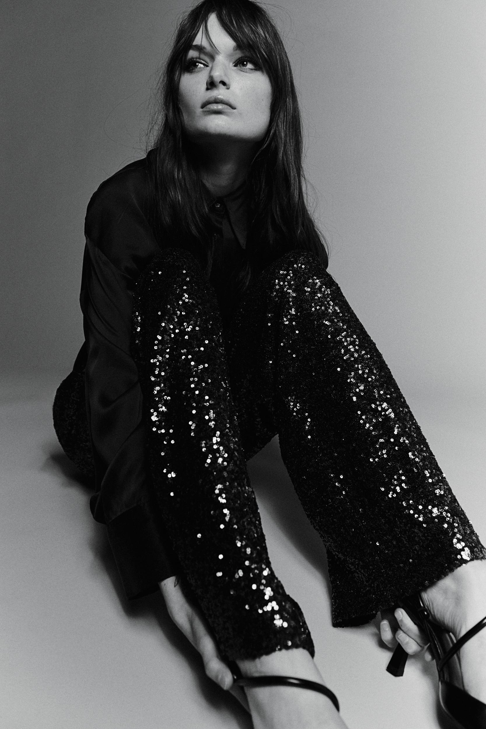 Sequined Pants Product Image