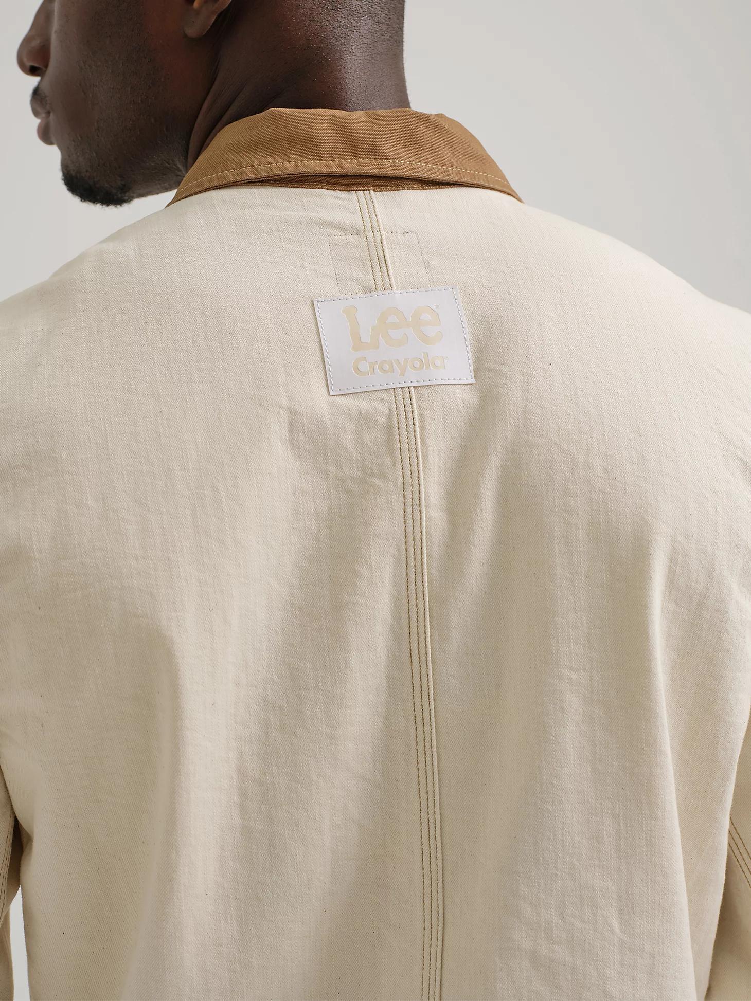 Men's Lee® x Crayola® Ecru Chore Jacket | Men's Jackets & Outerwear | Lee® Product Image
