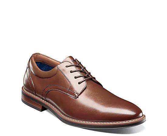 Nunn Bush® Centro Flex Men's Oxford Dress Shoes, Size: 12 Wide, Red Product Image