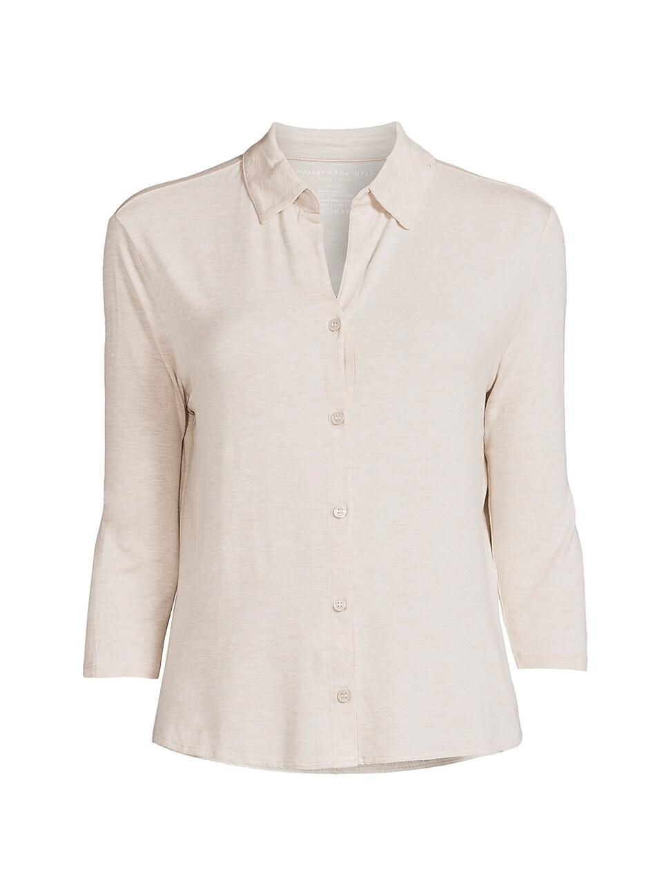 Majestic Filatures Soft Touch Shirt Product Image