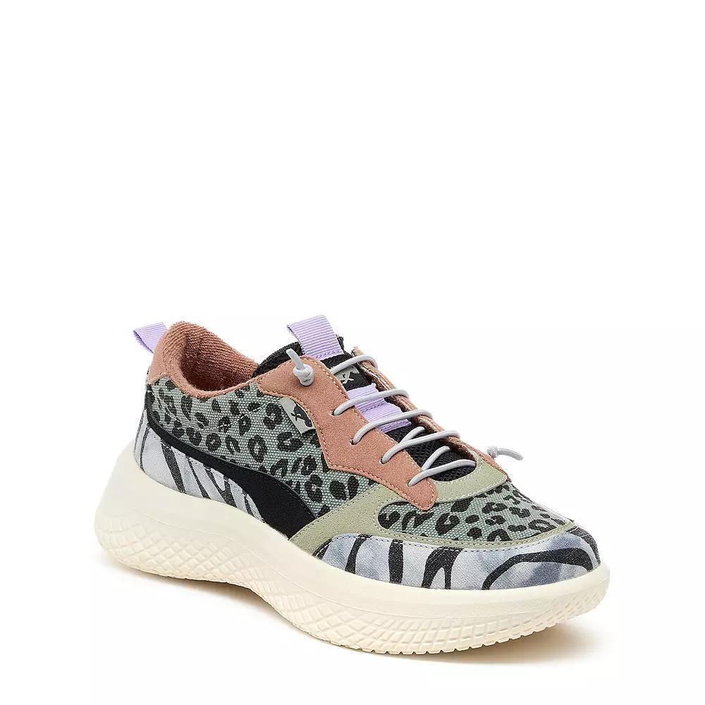 Rocket Dog Gravel Women's Platform Sneakers, Size: 6, Olive Black Product Image
