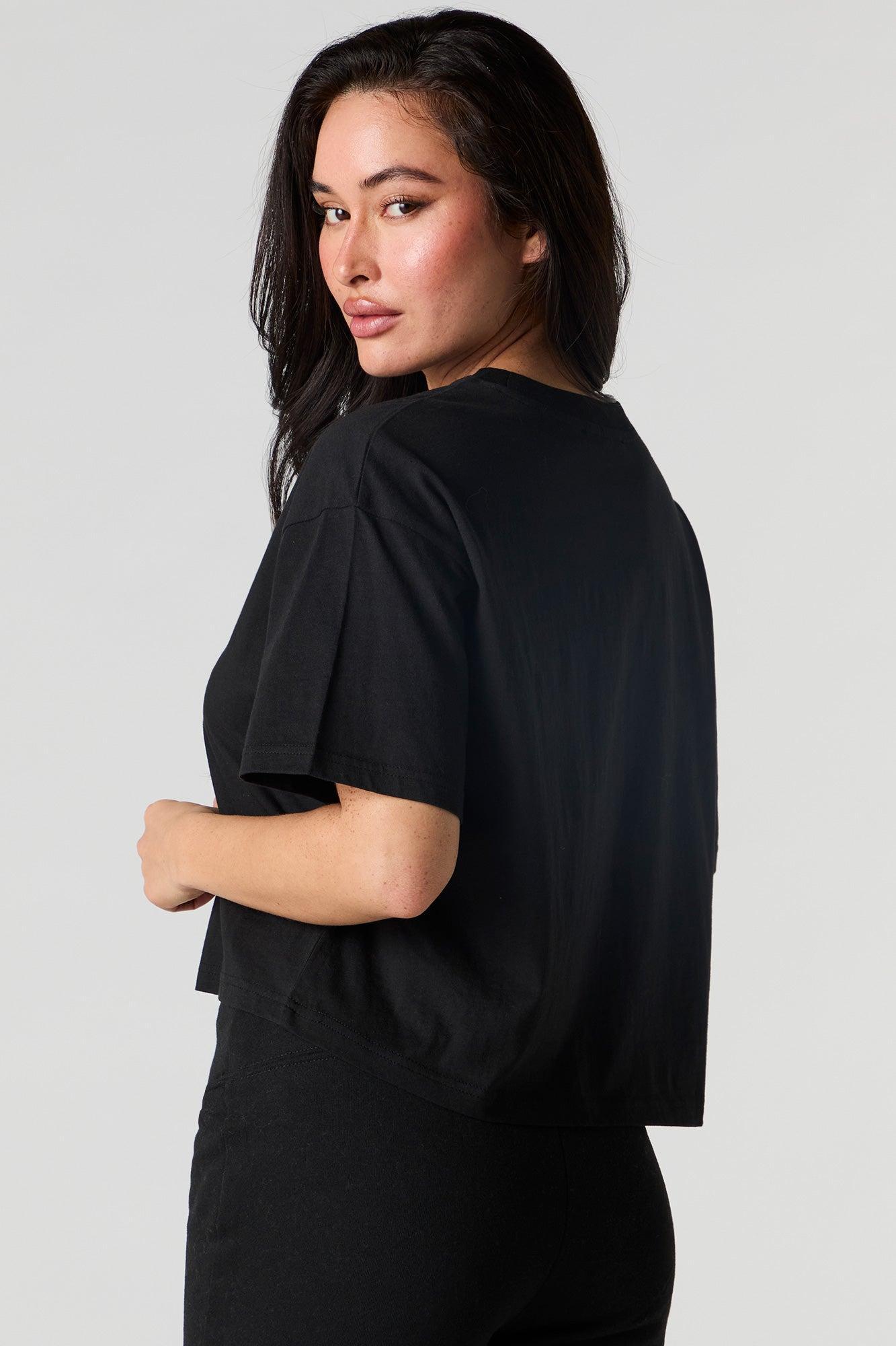 Western Graphic Boxy T-Shirt Female Product Image