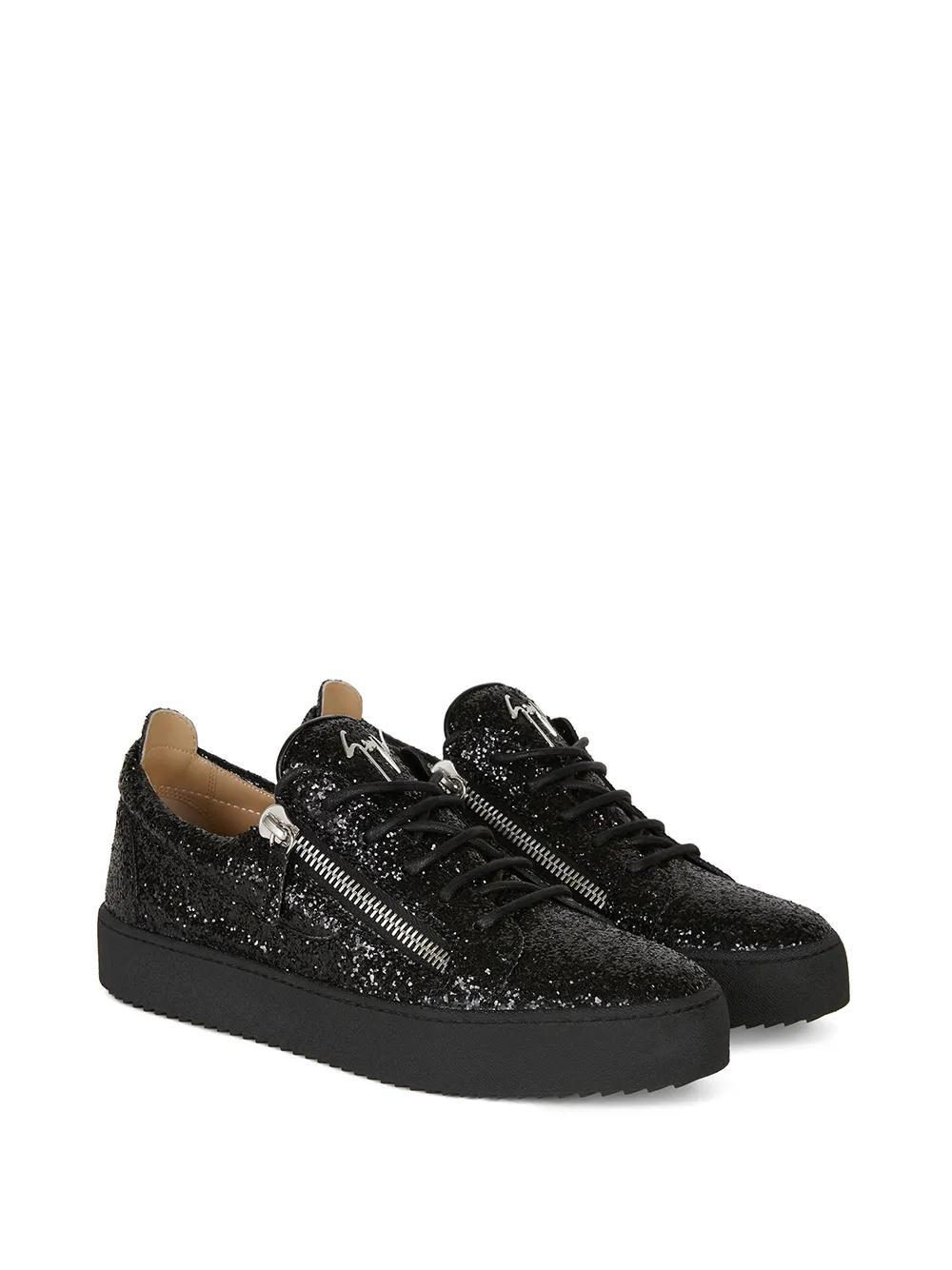 Frankie glitter low-top sneakers Product Image