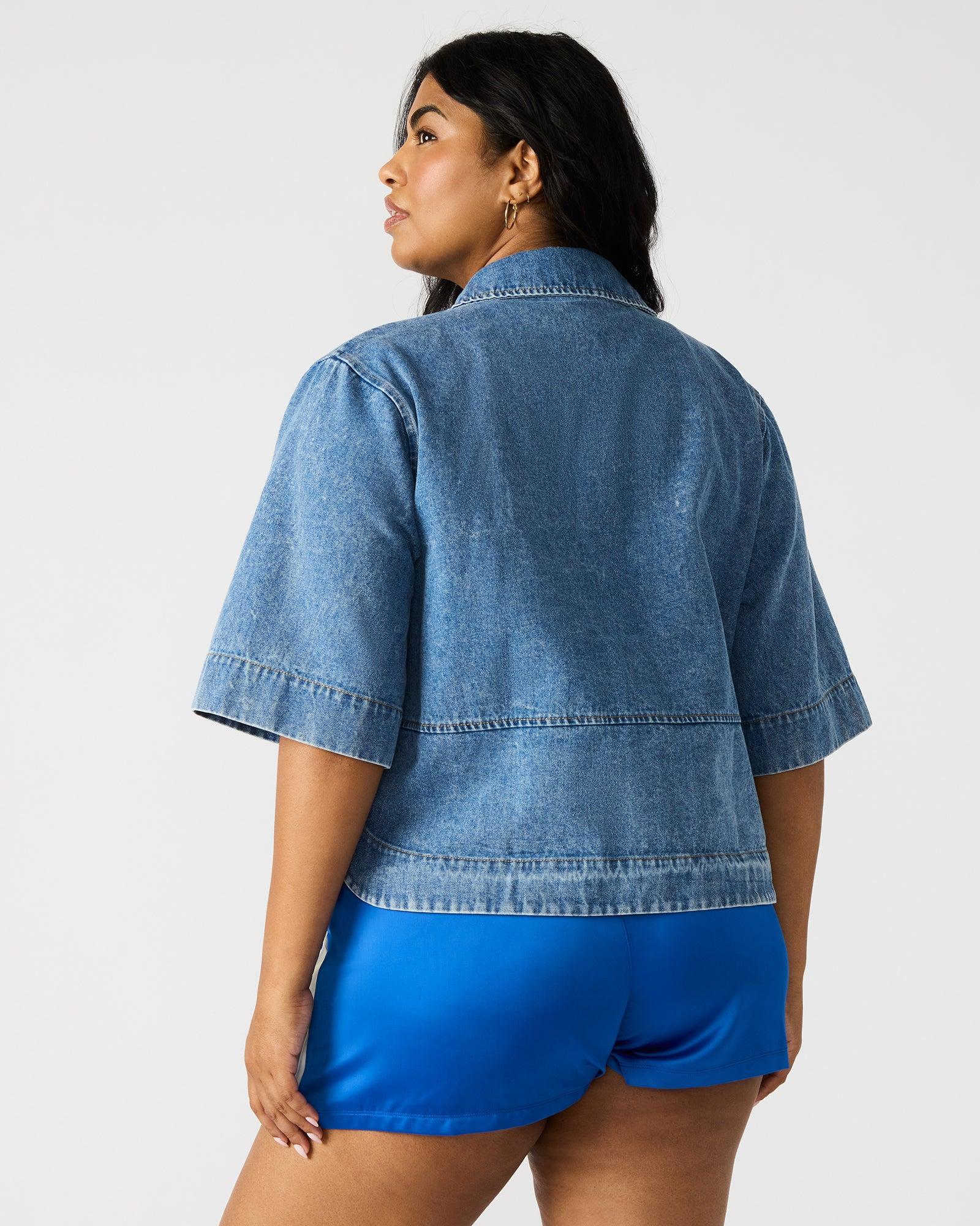 ELIANA DENIM TOP Female Product Image