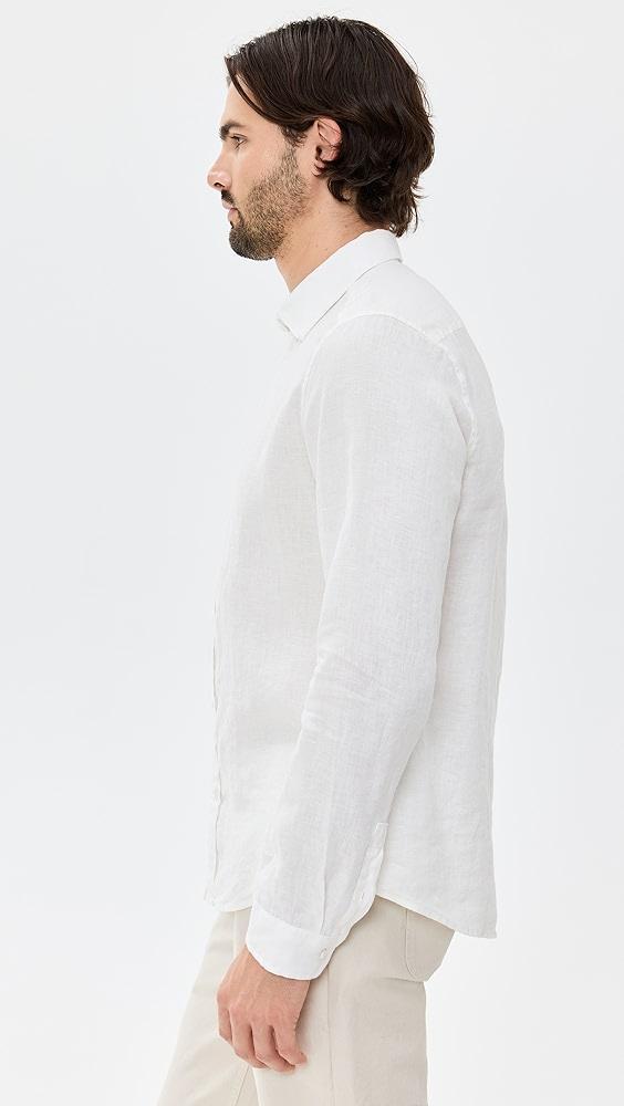 Onia Formal Linen Shirt | Shopbop Product Image