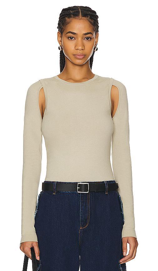 Cutout Crew Tee Helmut Lang Product Image