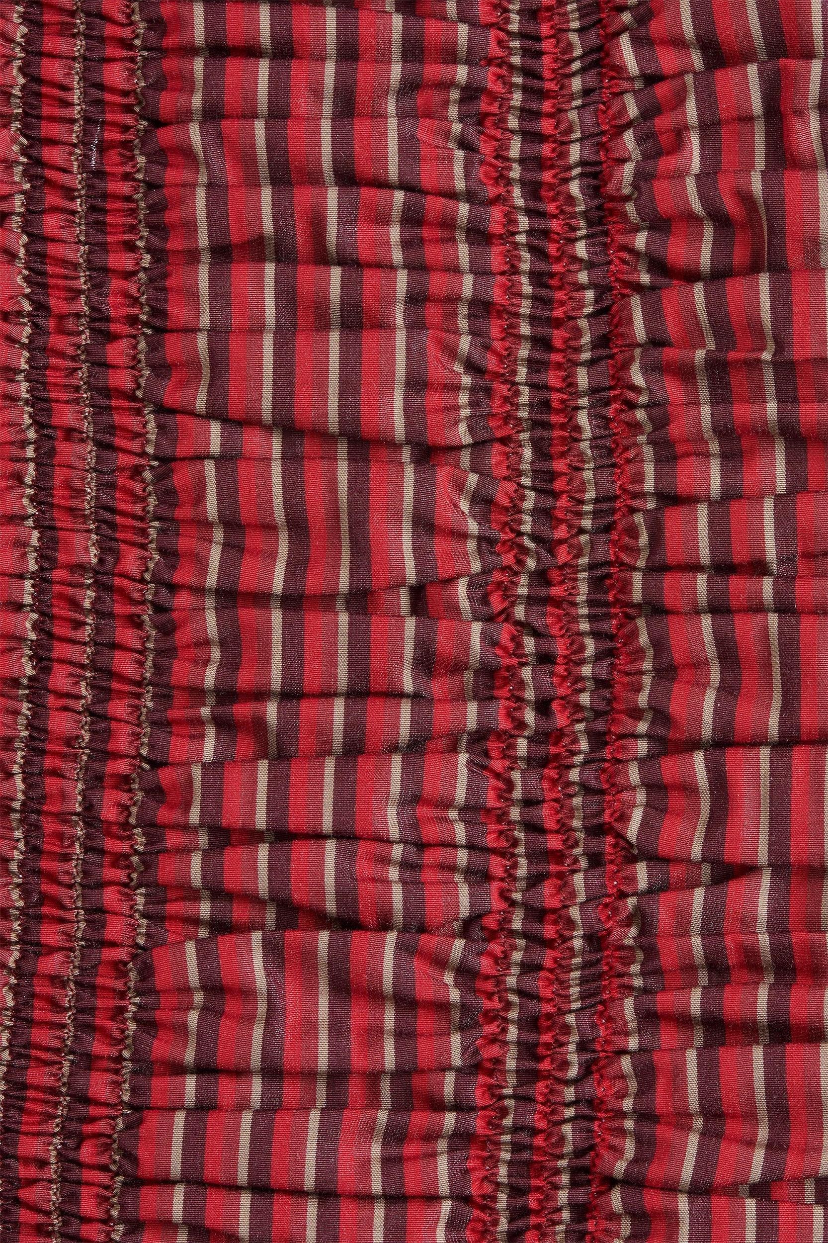 Freja Pant Wine Stripe Product Image