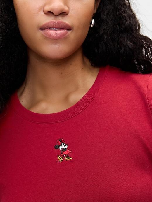 Gap × Disney Cropped Crewneck T-Shirt Product Image