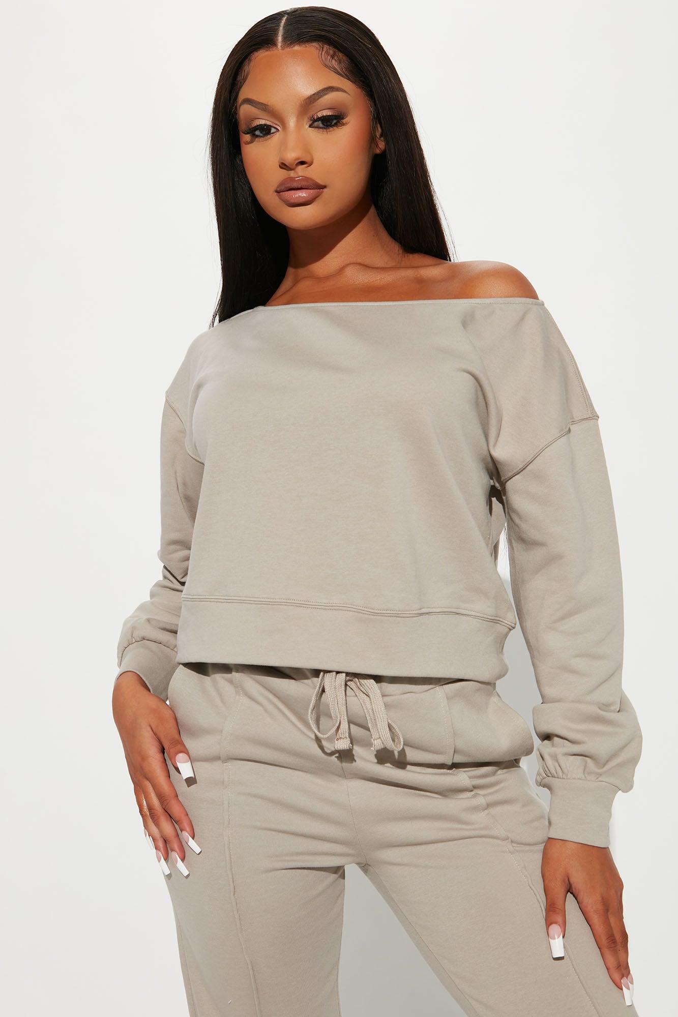 Easy Going Pant Set - Grey Product Image