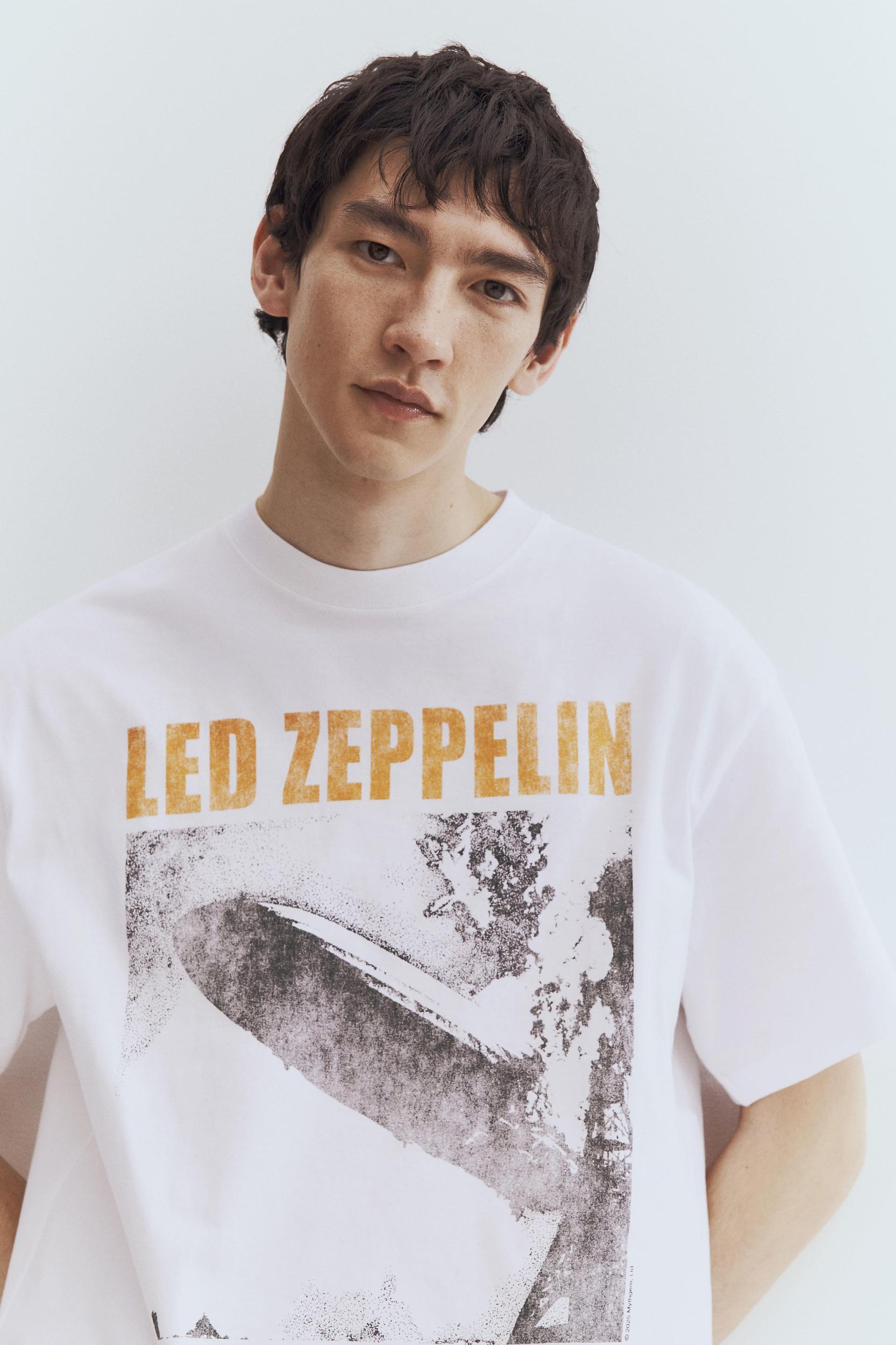 Loose-Fit Printed T-Shirt Product Image