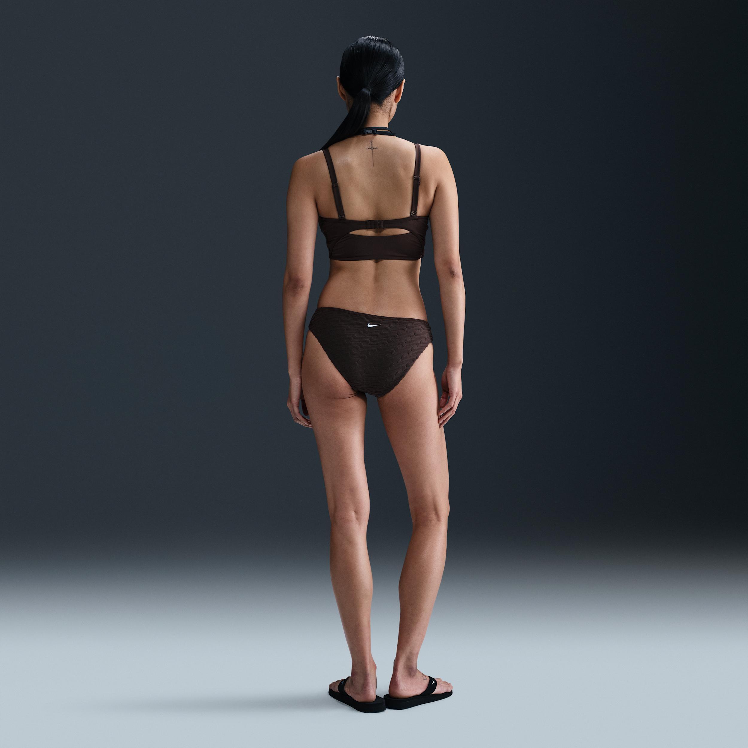 Nike Women's Swim Essential V-Neck Midkini Product Image