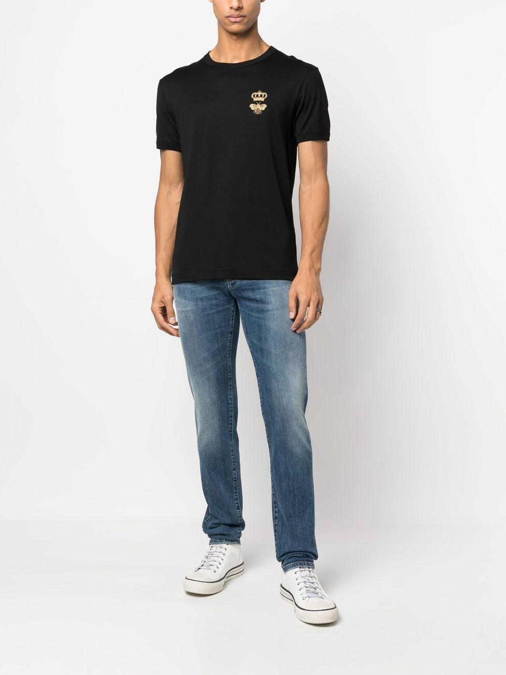 motif-detail T-shirt Product Image