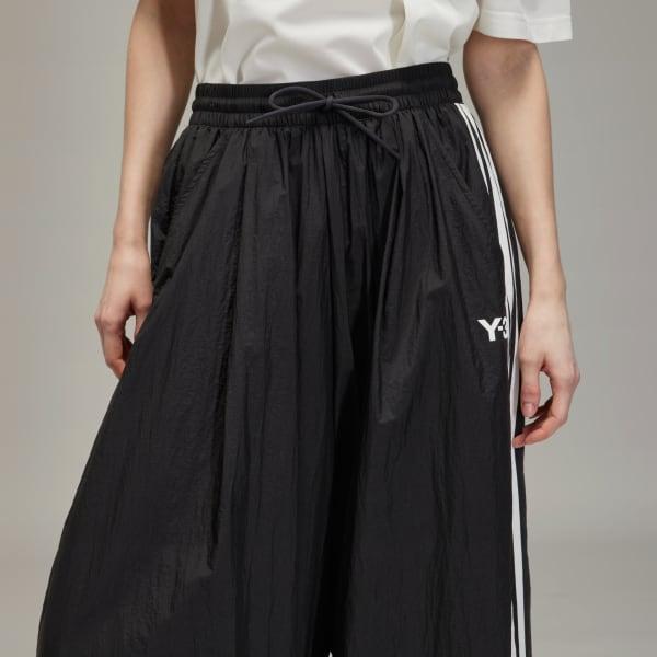 adidas Y-3 3-Stripes Nylon Pants Dark Blue XL Womens Product Image