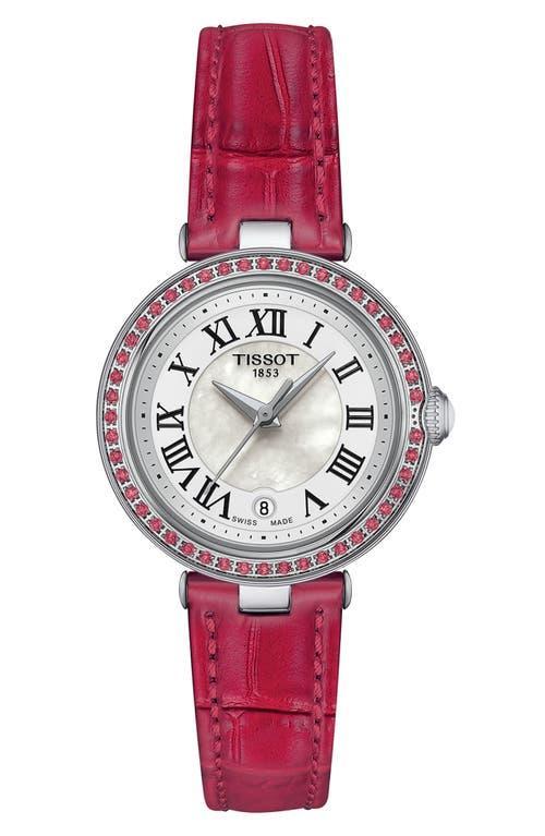 Tissot Womens Bellissima Quartz Analog Silver Stainless Steel Small Bracelet Watch Product Image