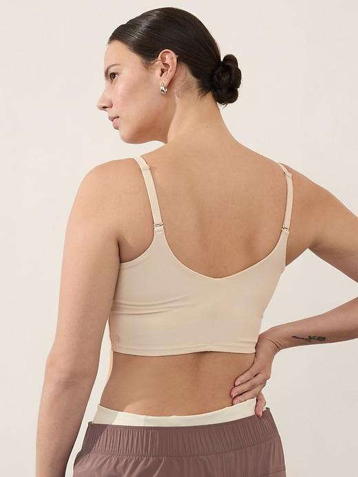 Elation V-Neck Longline Sports Bra A-C Product Image