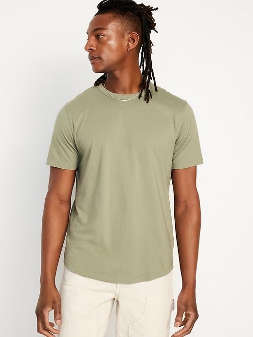 Curved-Hem T-Shirt Product Image