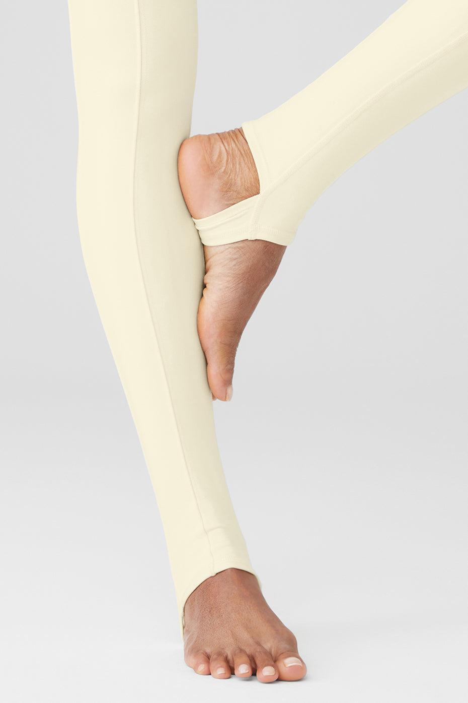 Airbrush High-Waist Enso Legging - French Vanilla Product Image