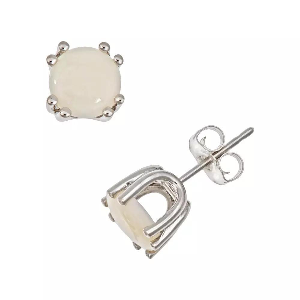 Celebration Gems Sterling Silver African Amethyst Stud Earrings, Women's, Purple Product Image